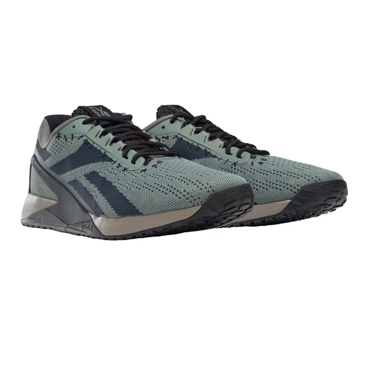 Zapatillas Deportivos Reebok Nano X1 Hombre Verde Negras Gris | 782156SOB