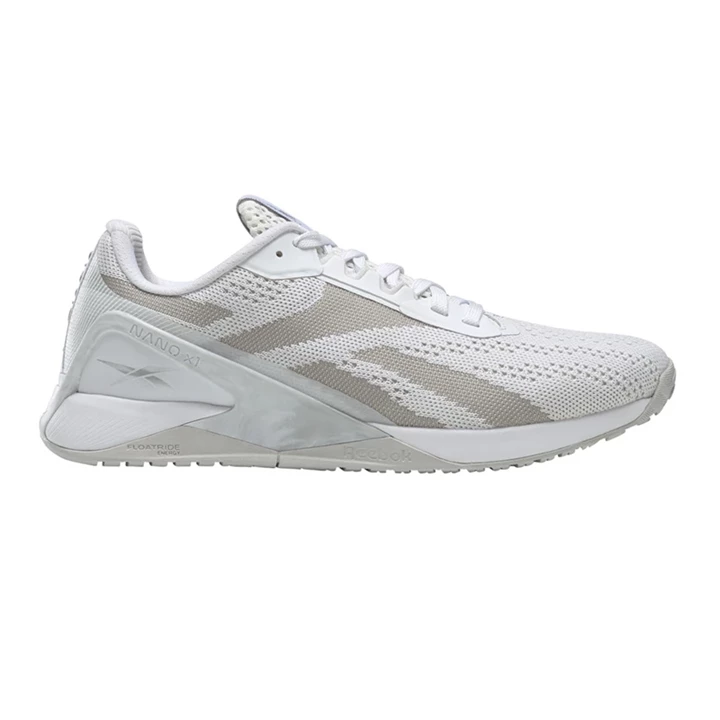 Zapatillas Deportivos Reebok Nano X1 Mujer Blancas Blancas Gris | 864391ISV