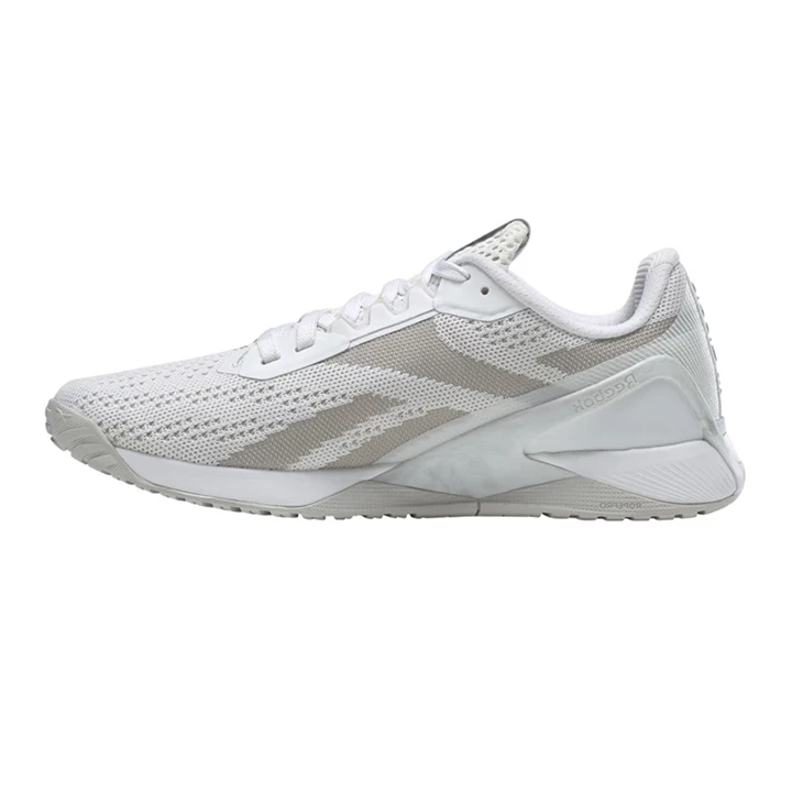 Zapatillas Deportivos Reebok Nano X1 Mujer Blancas Blancas Gris | 864391ISV