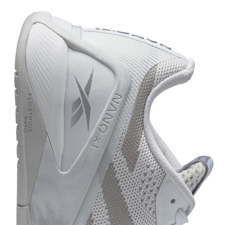 Zapatillas Deportivos Reebok Nano X1 Mujer Blancas Blancas Gris | 864391ISV