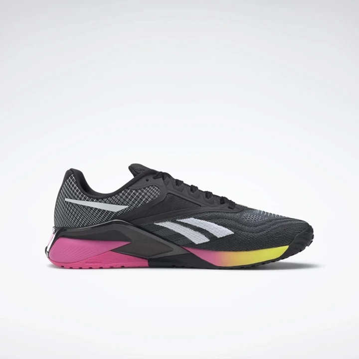 Zapatillas Deportivos Reebok Nano X2 Hombre Negras Rosas Amarillo | 785204QLM