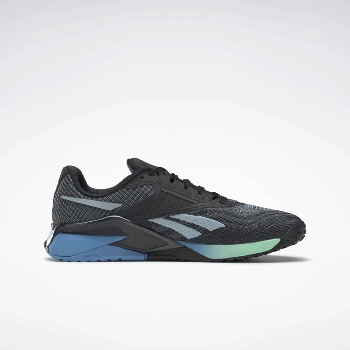 Zapatillas Deportivos Reebok Nano X2 Mujer Negras Azules Verde Menta | 208153ZKC