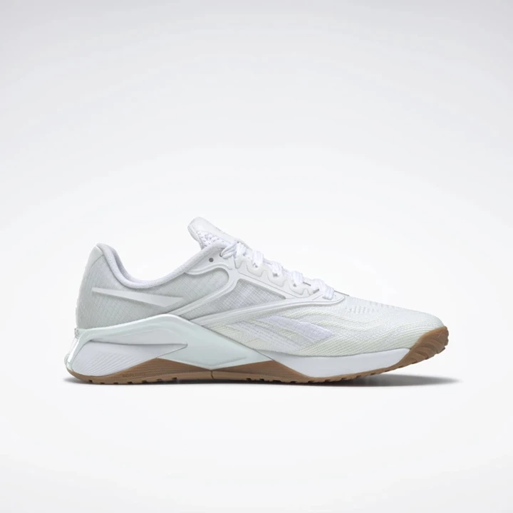 Zapatillas Deportivos Reebok Nano X2 Mujer Blancas Blancas Gris | 381207NJO