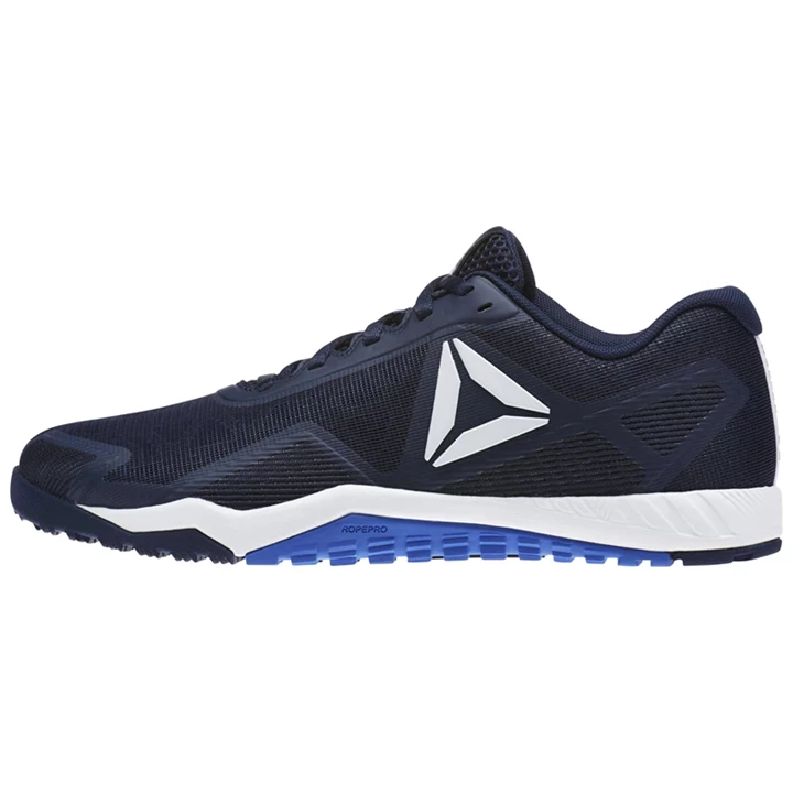 Zapatillas Deportivos Reebok ROS Workout TR 2.0 Hombre Azul Marino Blancas Azules | 690384BMR