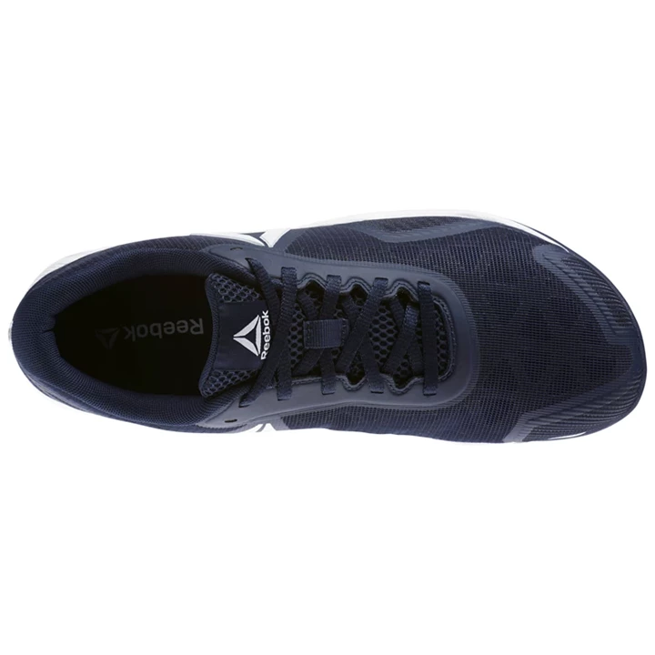 Zapatillas Deportivos Reebok ROS Workout TR 2.0 Hombre Azul Marino Blancas Azules | 690384BMR