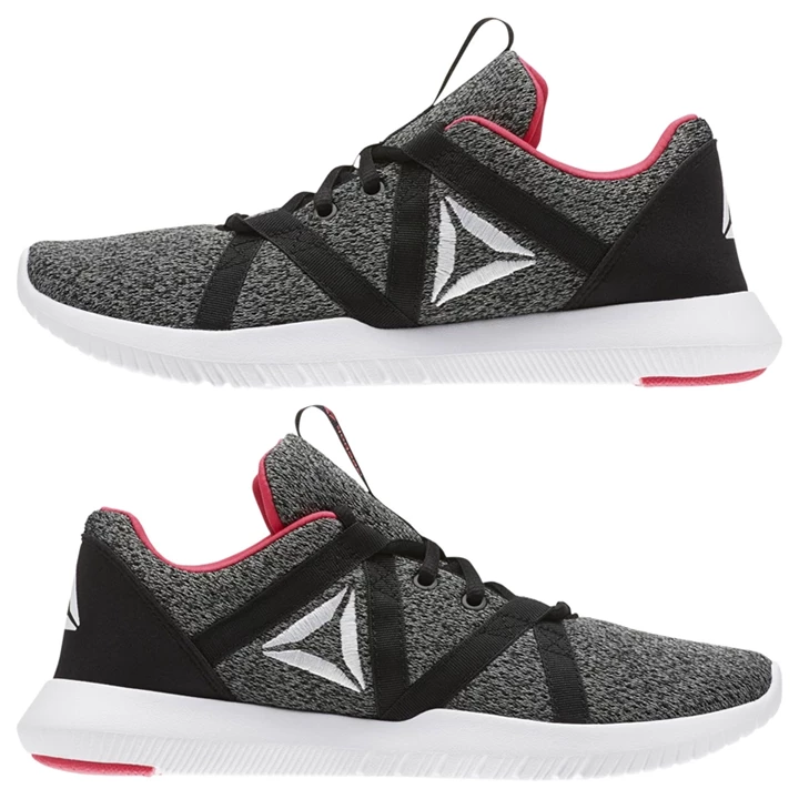 Zapatillas Deportivos Reebok Reago Essential Mujer Negras Gris Blancas Rosas | 123594IWJ