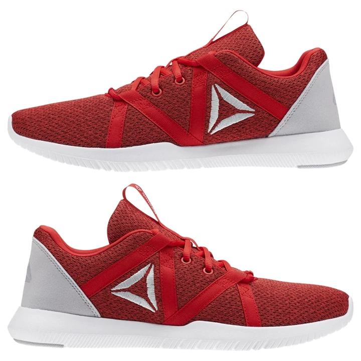 Zapatillas Deportivos Reebok Reago Essential Hombre Rojas Gris Blancas Gris | 489312MLH