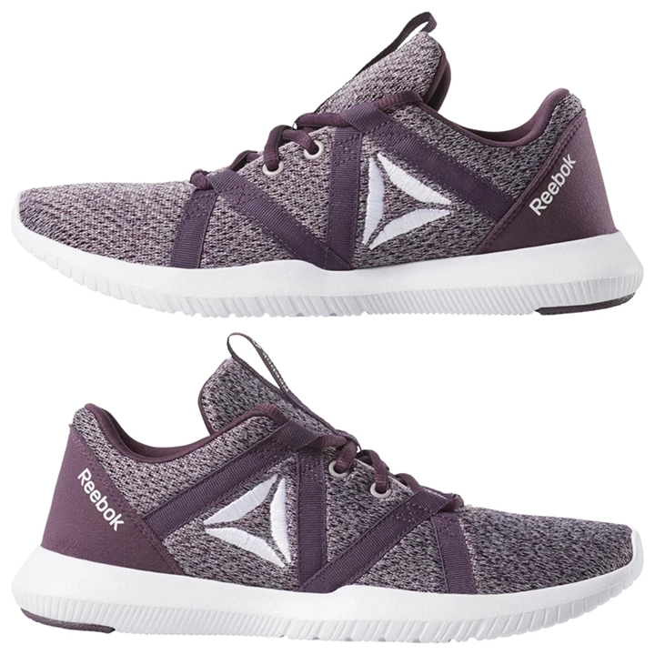 Zapatillas Deportivos Reebok Reago Essential Mujer Moradas Blancas | 879032JEK