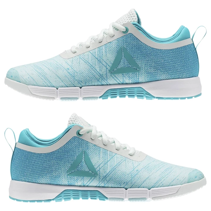 Zapatillas Deportivos Reebok Speed Her TR Mujer Azules Turquesa Blancas | 149027ZYK