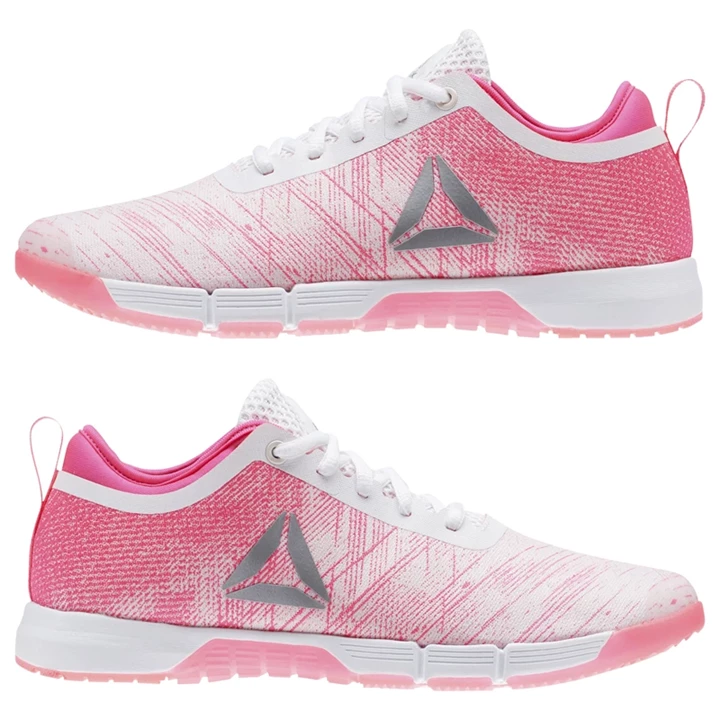 Zapatillas Deportivos Reebok Speed Her TR Mujer Rosas Rosas Blancas Plateadas | 172895VIA