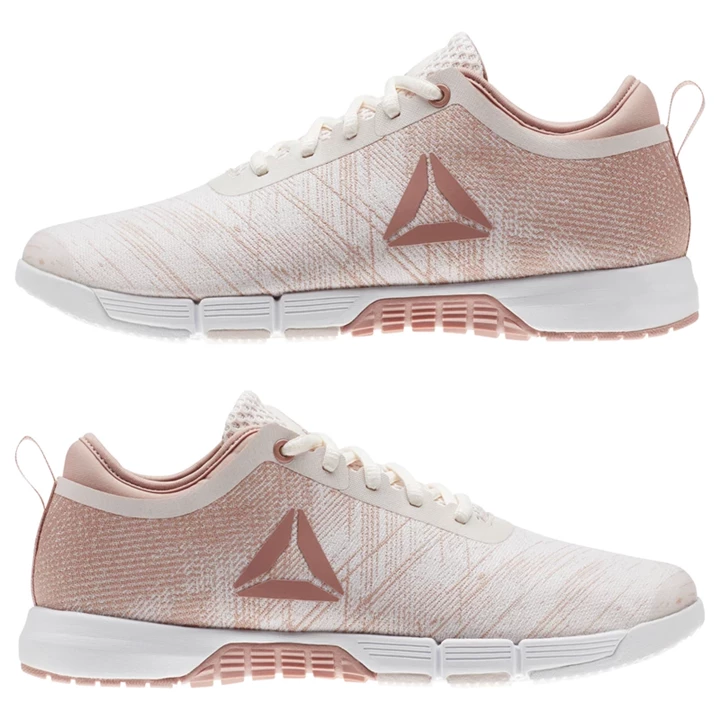 Zapatillas Deportivos Reebok Speed Her TR Mujer Rosas Rosas Blancas Plateadas | 437902UQM