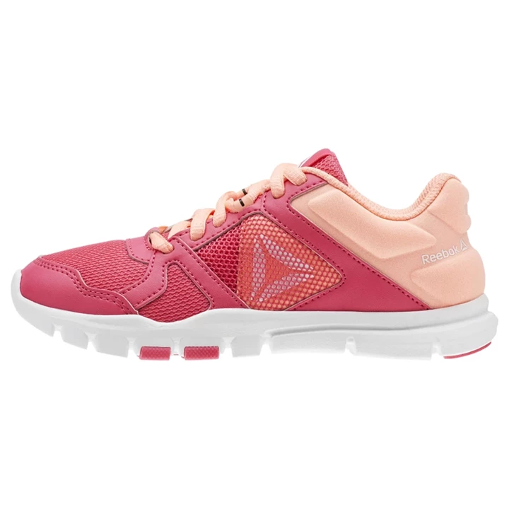 Zapatillas Deportivos Reebok YourFlex Train 10 Niños Rosas Rosas Blancas | 207435VBW