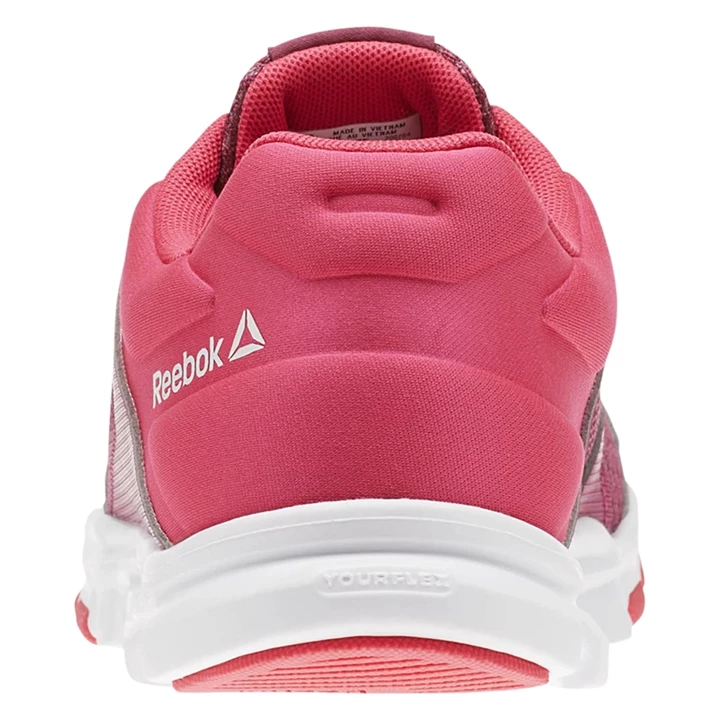 Zapatillas Deportivos Reebok Yourflex Trainette 10 MT Mujer Rosas Blancas | 047835QZF