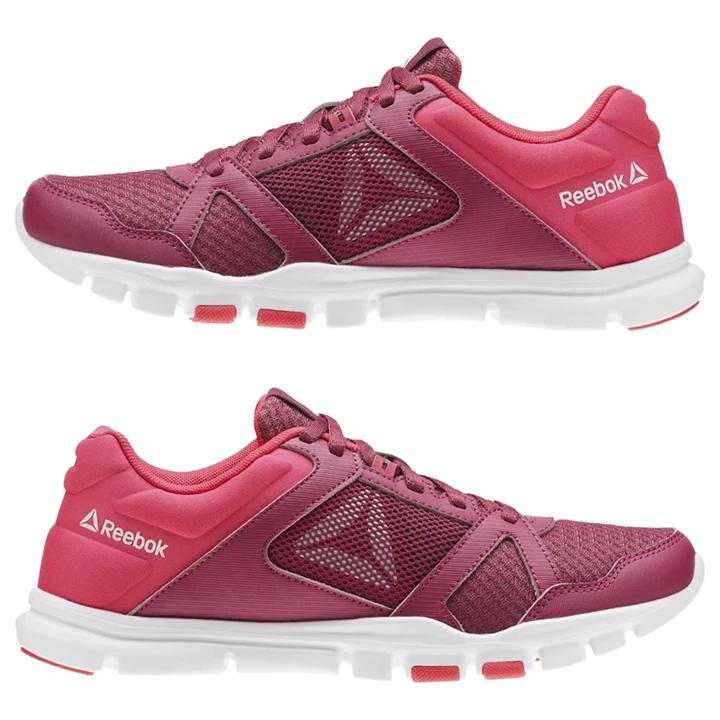 Zapatillas Deportivos Reebok Yourflex Trainette 10 MT Mujer Rosas Blancas | 047835QZF