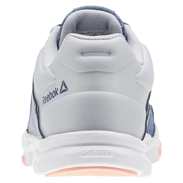 Zapatillas Deportivos Reebok Yourflex Trainette 10 MT Mujer Azules Gris Rosas Blancas | 086791DYF