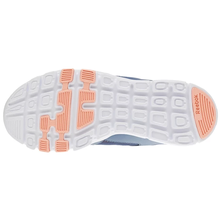 Zapatillas Deportivos Reebok Yourflex Trainette 10 MT Mujer Azules Gris Rosas Blancas | 086791DYF