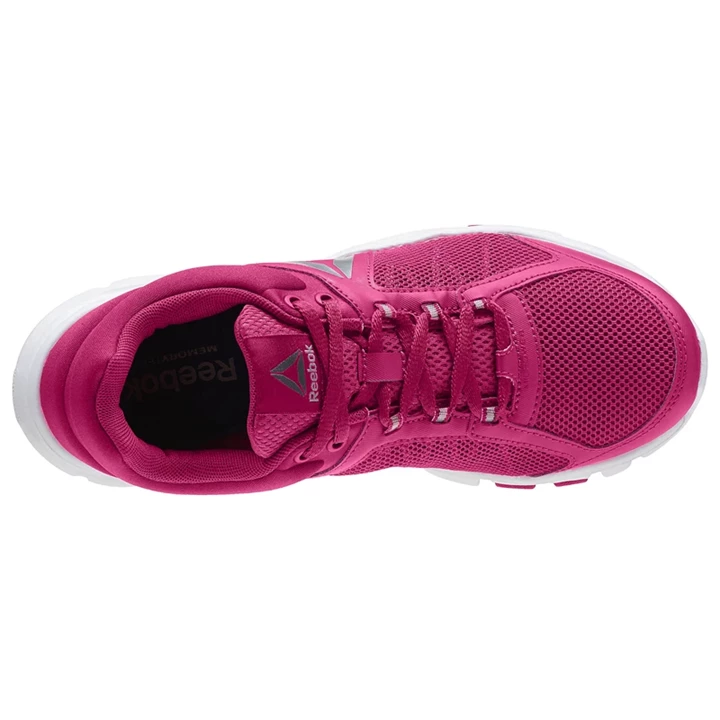 Zapatillas Deportivos Reebok Yourflex Trainette 9.0 MT Mujer Rosas Blancas Plateadas | 296378GLQ