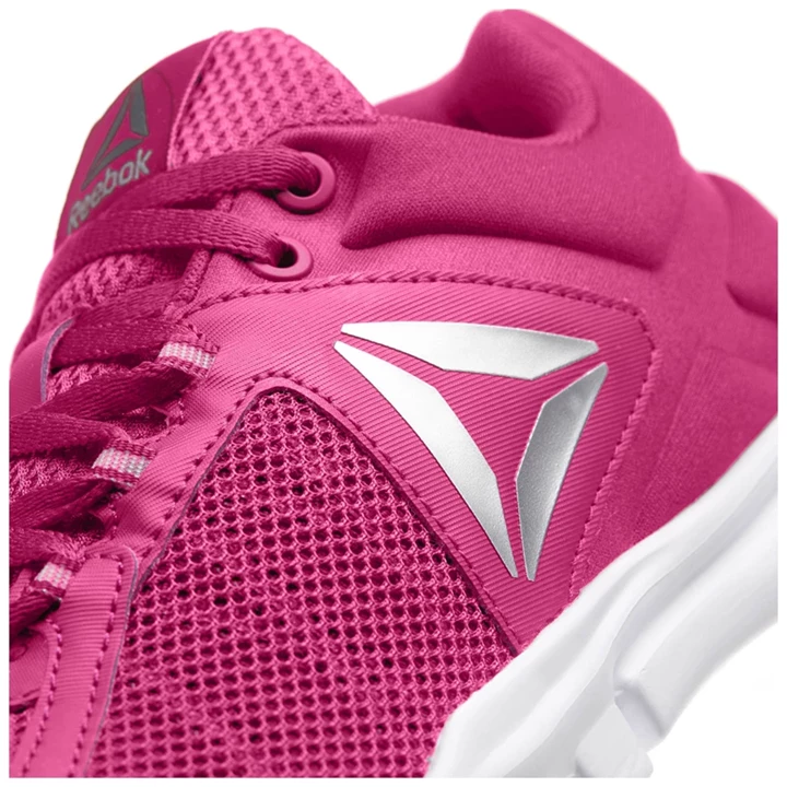 Zapatillas Deportivos Reebok Yourflex Trainette 9.0 MT Mujer Rosas Blancas Plateadas | 296378GLQ