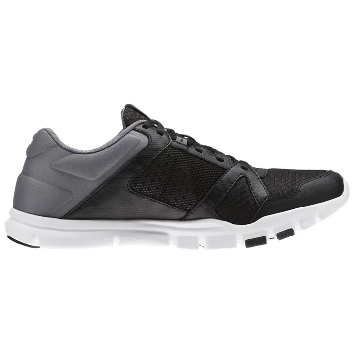 Zapatillas Deportivos Reebok Yourflex Train 10 MT Hombre Negras Blancas | 417863HDZ