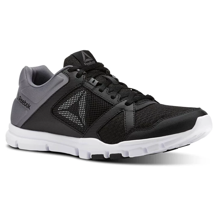 Zapatillas Deportivos Reebok Yourflex Train 10 MT Hombre Negras Blancas | 417863HDZ