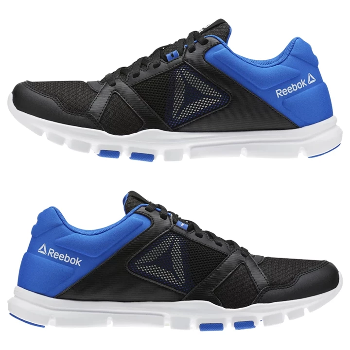 Zapatillas Deportivos Reebok Yourflex Train 10 MT Hombre Negras Azules Blancas | 460281KRF