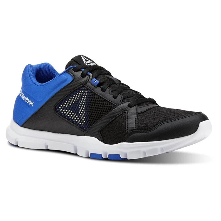 Zapatillas Deportivos Reebok Yourflex Train 10 MT Hombre Negras Azules Blancas | 460281KRF