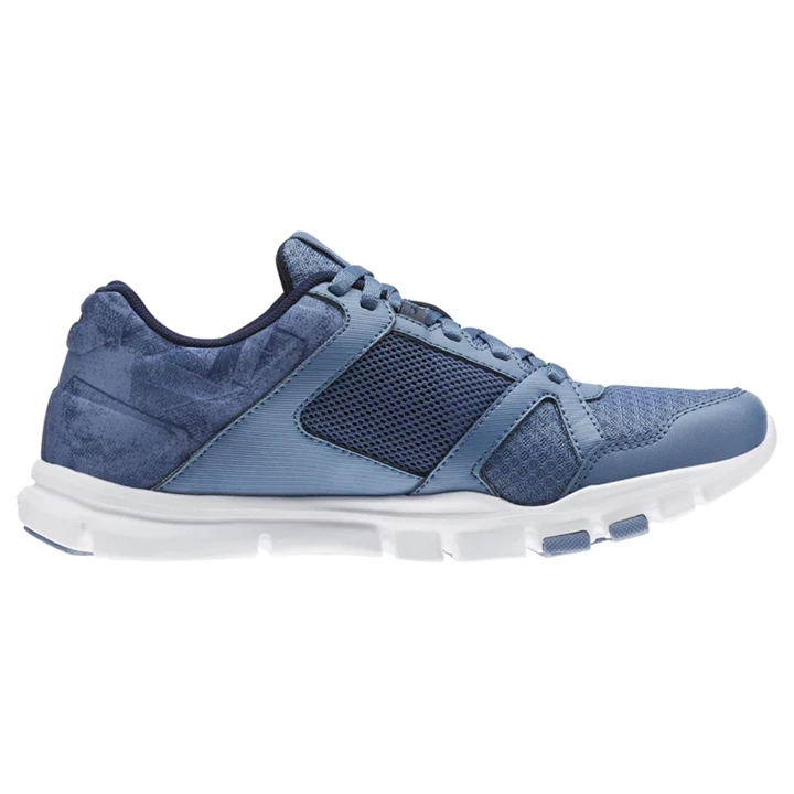 Zapatillas Deportivos Reebok Yourflex Trainette 10 MT Mujer Azules Azul Marino Blancas | 492503PGE