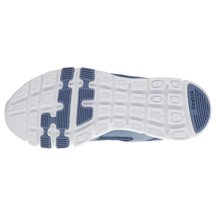 Zapatillas Deportivos Reebok Yourflex Trainette 10 MT Mujer Azules Azul Marino Blancas | 492503PGE