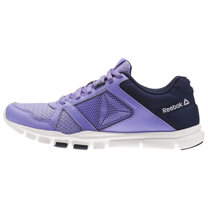 Zapatillas Deportivos Reebok Yourflex Trainette 10 MT Mujer Azul Marino Blancas | 734960XDA