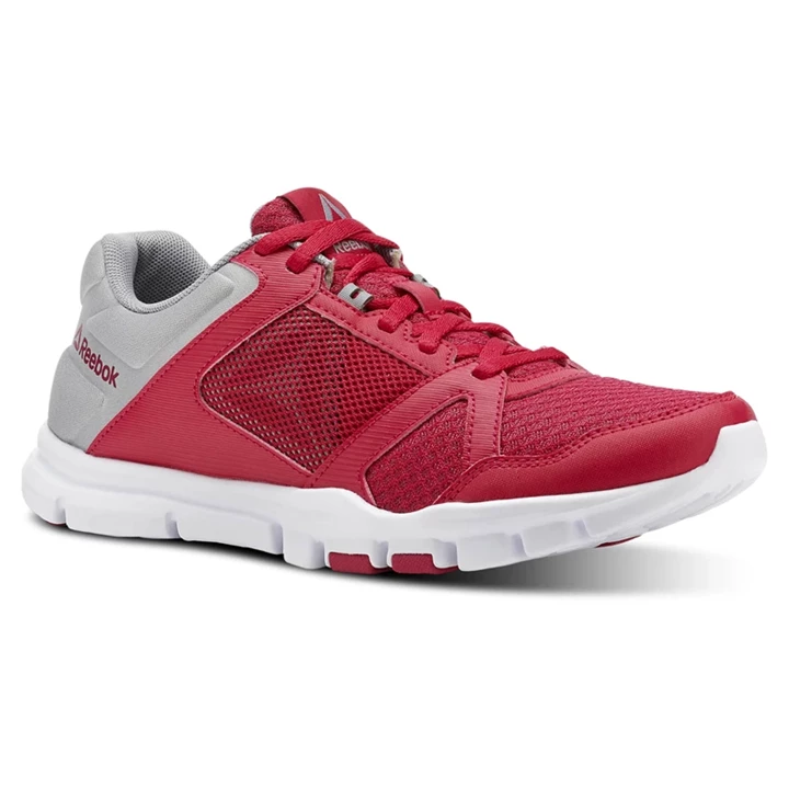 Zapatillas Deportivos Reebok Yourflex Trainette 10 MT Mujer Rosas Gris Blancas | 871405BLR