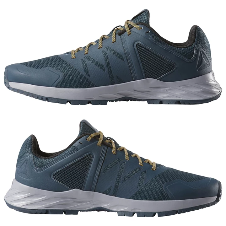 Zapatillas Para Caminar Reebok Astroride Trail Hombre Azules Gris Doradas Negras | 832146IQO