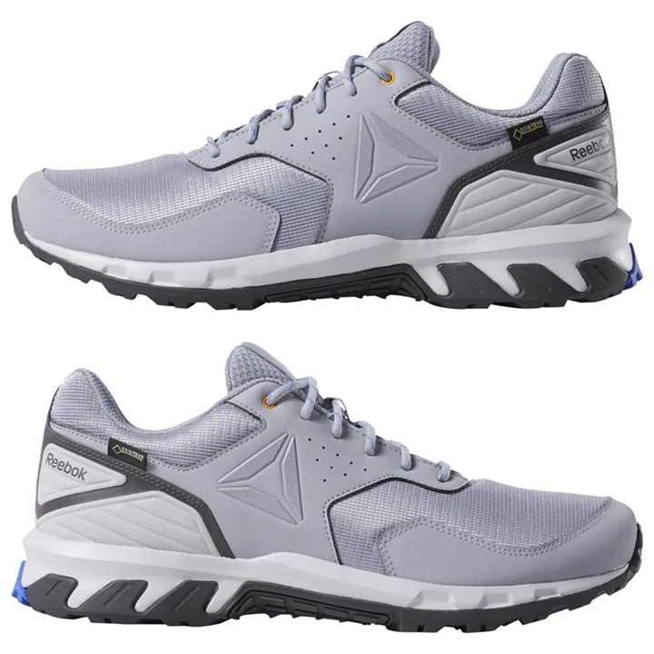 Zapatillas Para Caminar Reebok Ridgerider Trail 4 GTX Hombre Gris Doradas | 029538ZDG