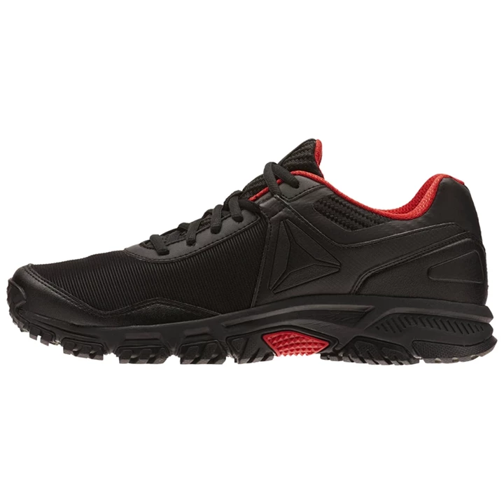 Zapatillas Para Caminar Reebok Ridgerider Trail 3.0. Hombre Negras Rojas | 140732TOA