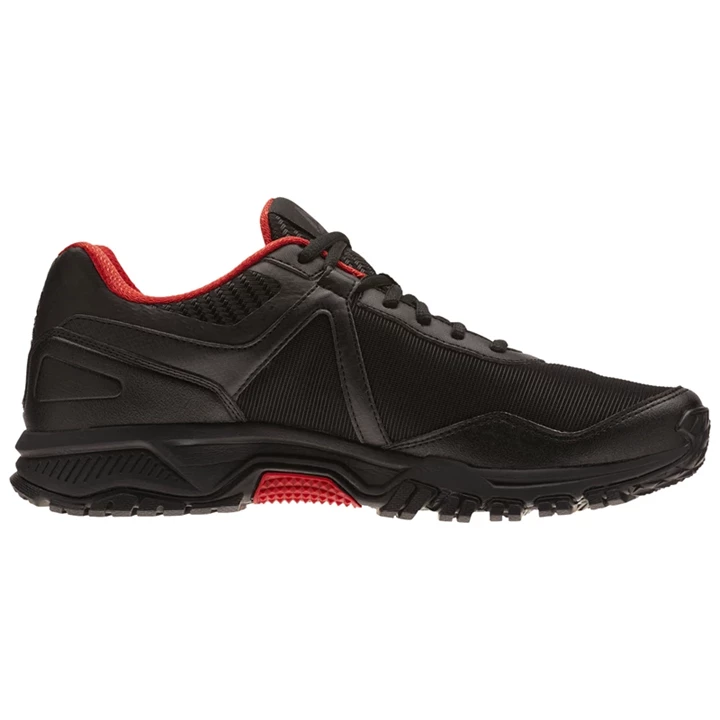 Zapatillas Para Caminar Reebok Ridgerider Trail 3.0. Hombre Negras Rojas | 140732TOA