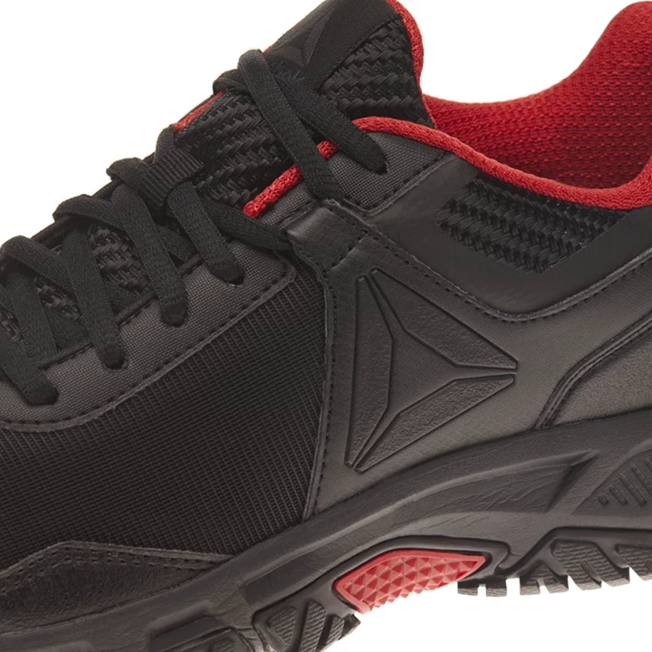 Zapatillas Para Caminar Reebok Ridgerider Trail 3.0. Hombre Negras Rojas | 140732TOA