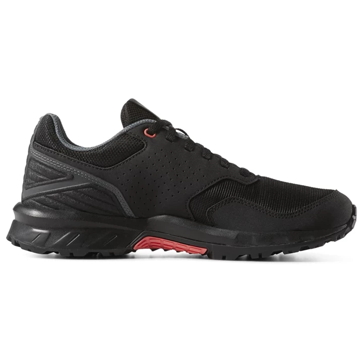 Zapatillas Para Caminar Reebok Ridgerider Trail 4 Mujer Negras Gris Rosas | 164827LAQ