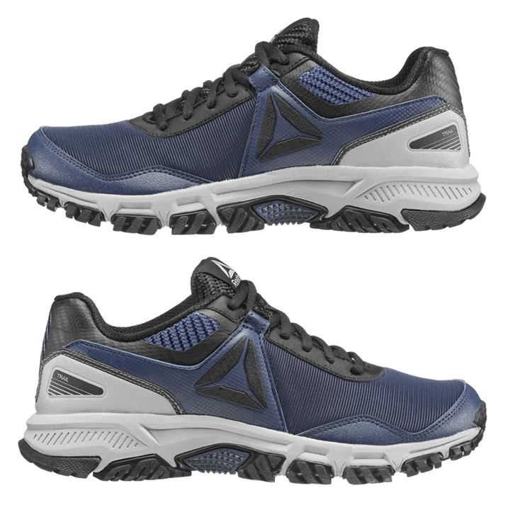 Zapatillas Para Caminar Reebok Ridgerider Trail 3.0. Hombre Azules Negras Gris | 185629WFC