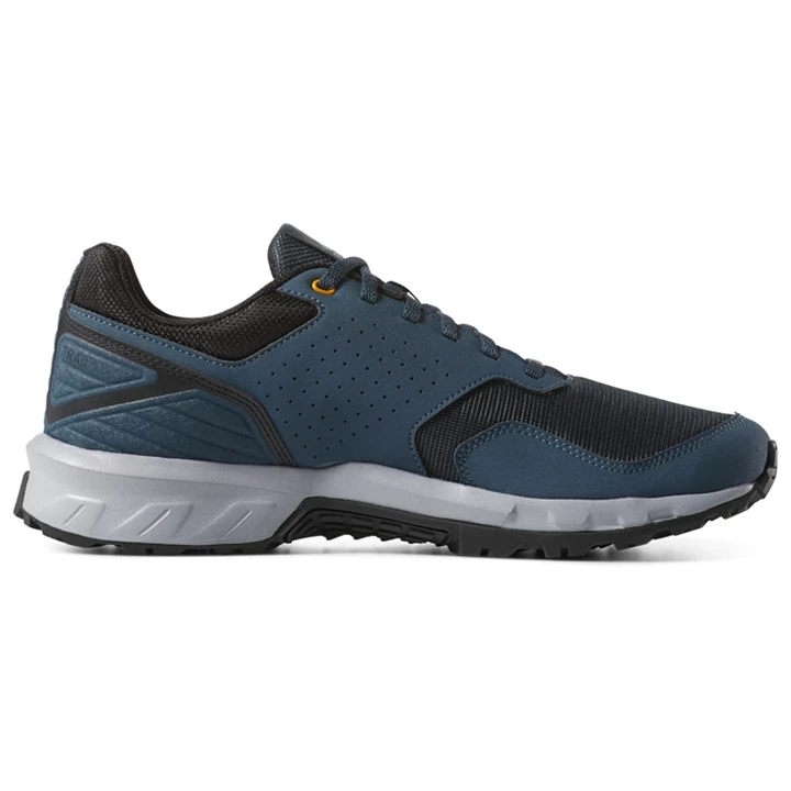 Zapatillas Para Caminar Reebok Ridgerider Trail 4 Hombre Azules Gris Doradas Negras | 386425BRX