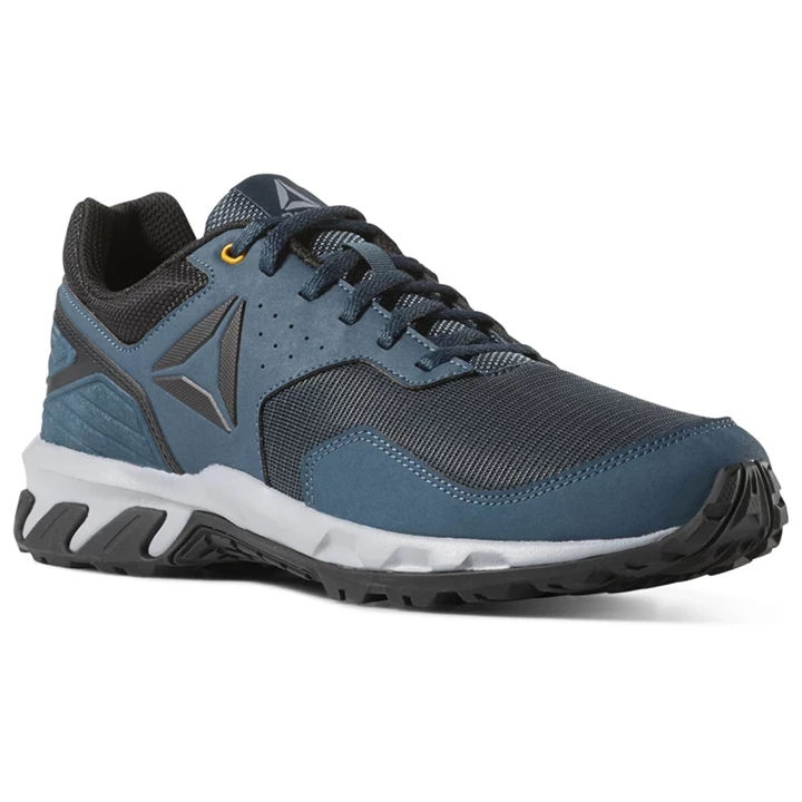 Zapatillas Para Caminar Reebok Ridgerider Trail 4 Hombre Azules Gris Doradas Negras | 386425BRX