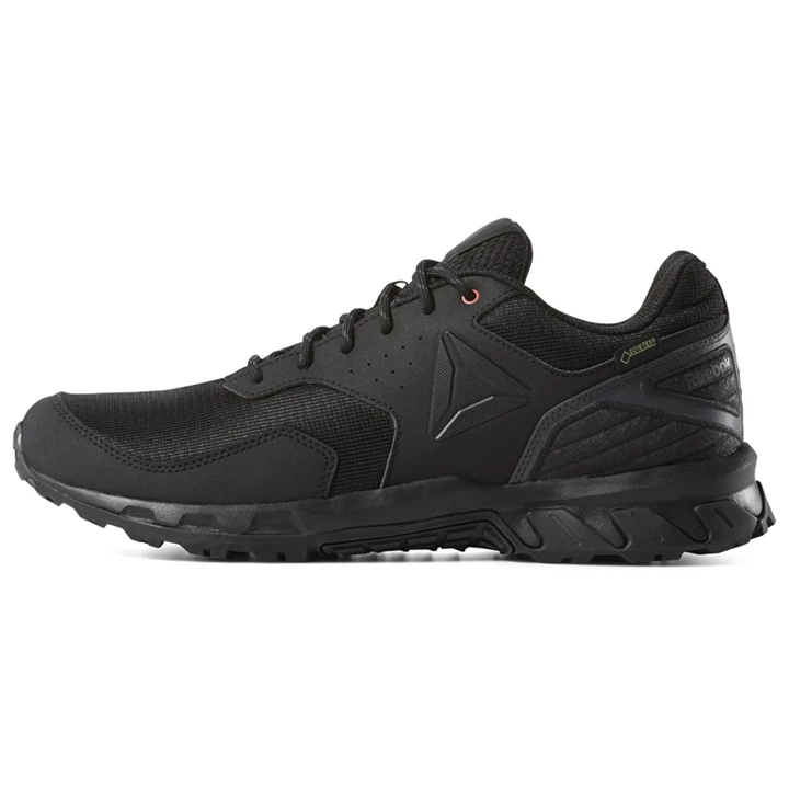 Zapatillas Para Caminar Reebok Ridgerider Trail 4 GTX Hombre Negras Gris Rojas | 402786KEI