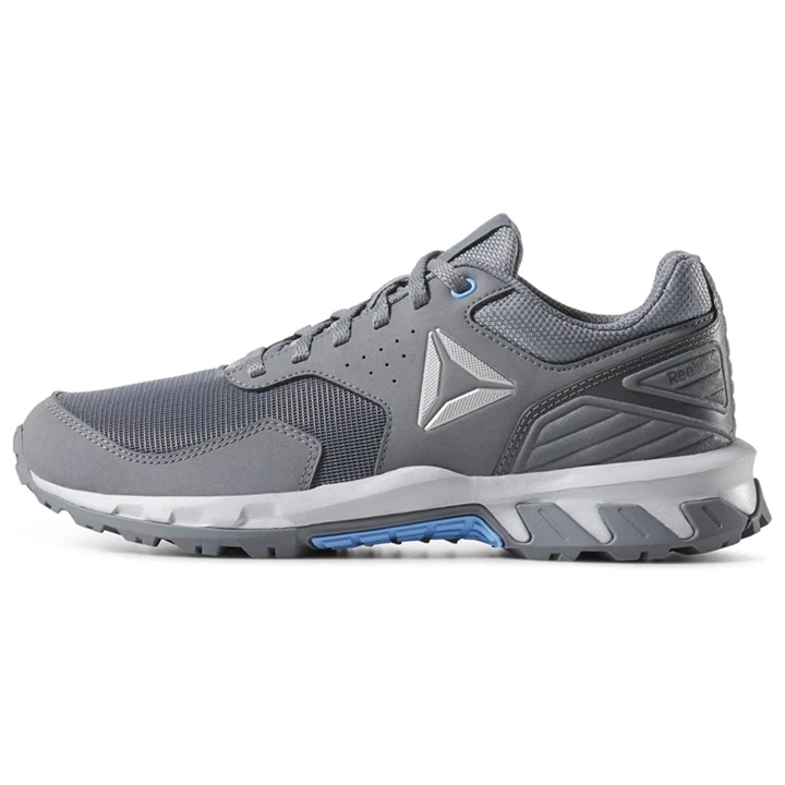 Zapatillas Para Caminar Reebok Ridgerider Trail 4 Mujer Gris Azules Plateadas | 642305OHI