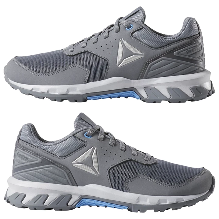 Zapatillas Para Caminar Reebok Ridgerider Trail 4 Mujer Gris Azules Plateadas | 642305OHI