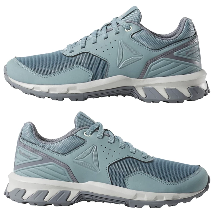 Zapatillas Para Caminar Reebok Ridgerider Trail 4 Mujer Turquesa Gris | 964502SJY