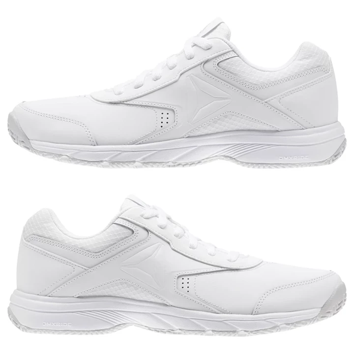 Zapatillas Para Caminar Reebok Trabajo N Cushion 3.0 Hombre Blancas Gris | 356241LVA