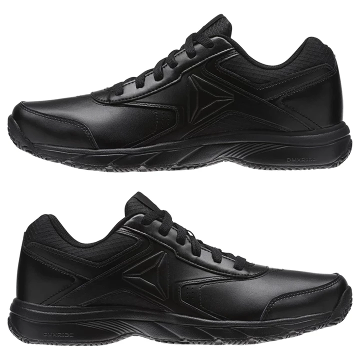 Zapatillas Para Caminar Reebok Trabajo N Cushion 3.0 Hombre Negras | 456182XNA