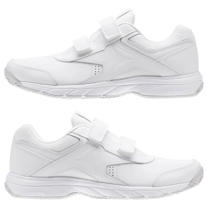 Zapatillas Para Caminar Reebok Trabajo N Cushion 3.0 KC Hombre Blancas Gris | 804721OID