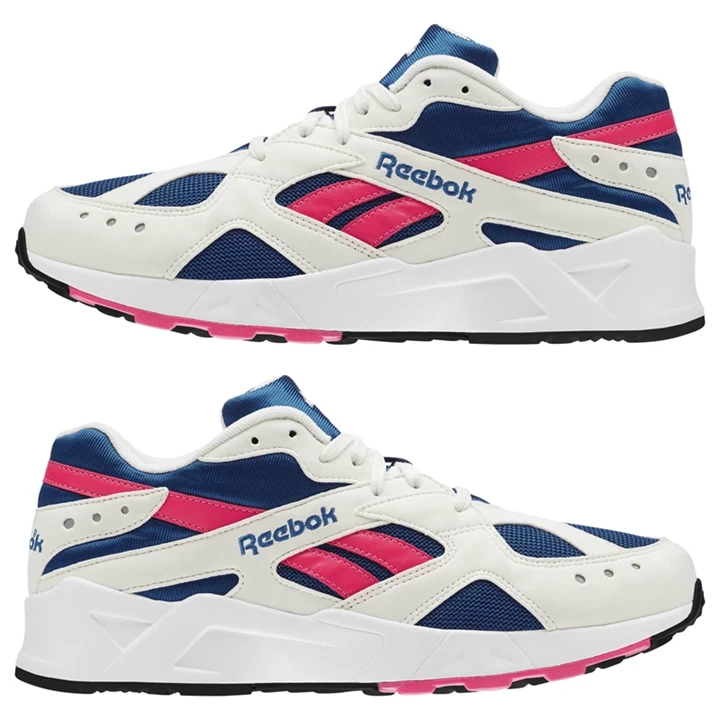 Zapatillas Reebok Aztrek Mujer Azul Real Rosas Blancas | 184726EXM