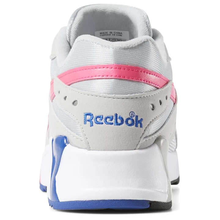 Zapatillas Reebok Aztrek Mujer Gris Rosas Azul Real Blancas | 810547BYF