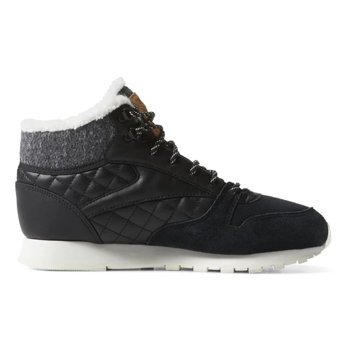 Zapatillas Reebok Cl Lthr Arctic Boot Mujer Negras Marrones Rosas | 163792QKM