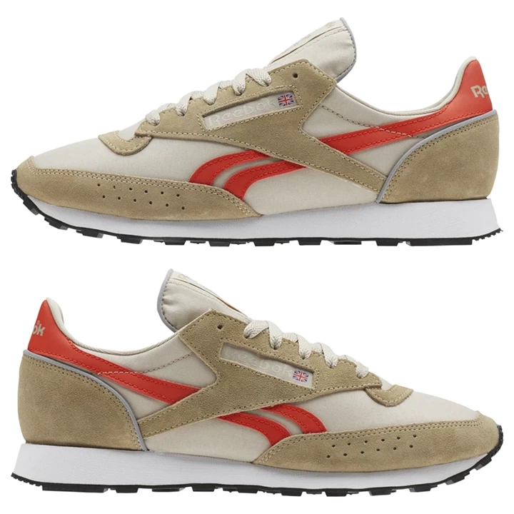 Zapatillas Reebok Classic 83 Brown Orange Hombre Beige Marrones Naranjas Blancas | 892630ZTJ